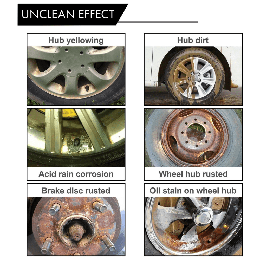 LOYALSE Brake Bomber Wheel Cleaner, Powerful Non-Acid Truck & Car Wheel Cleaner Spray and Bug Remover, Perfect for Cleaning Wheels and Tires, Safe on Alloy, Chrome, and Painted Wheels