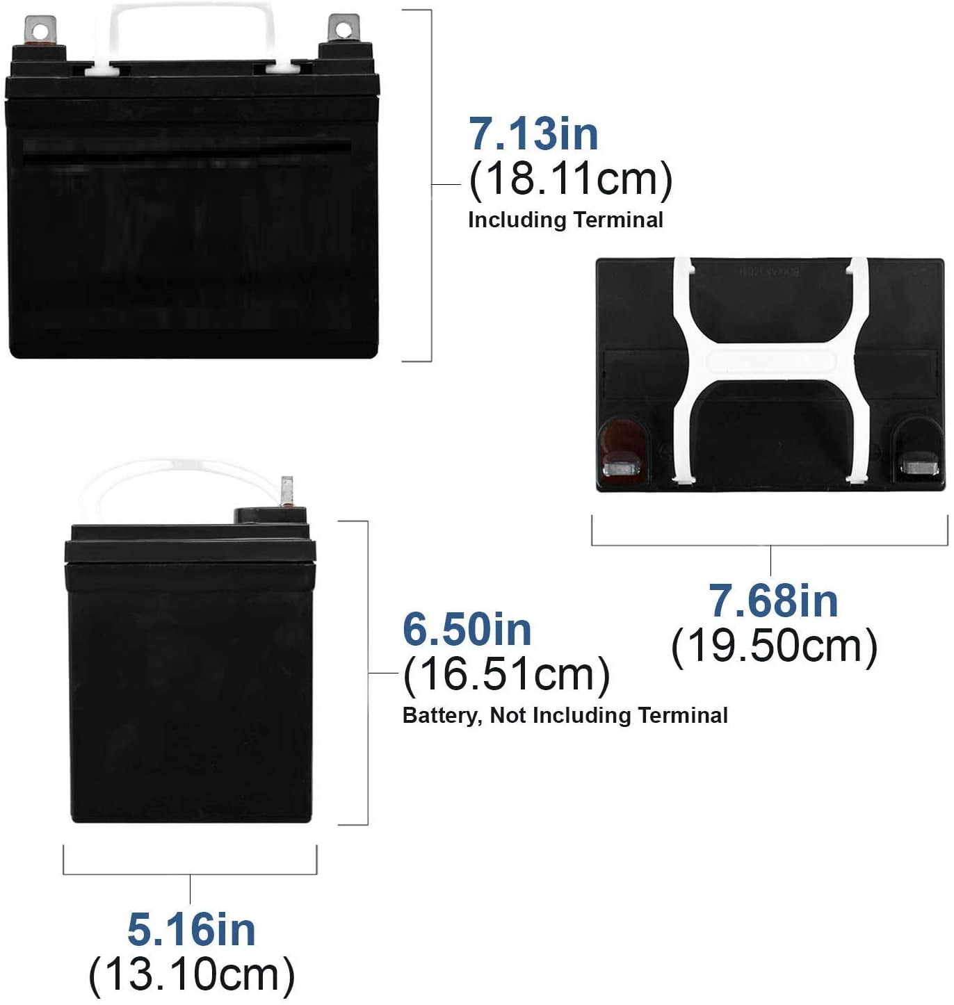 Beiter DC Power Compatible 12 Volt 35ah John Deere Mower LX255 Battery CCA300