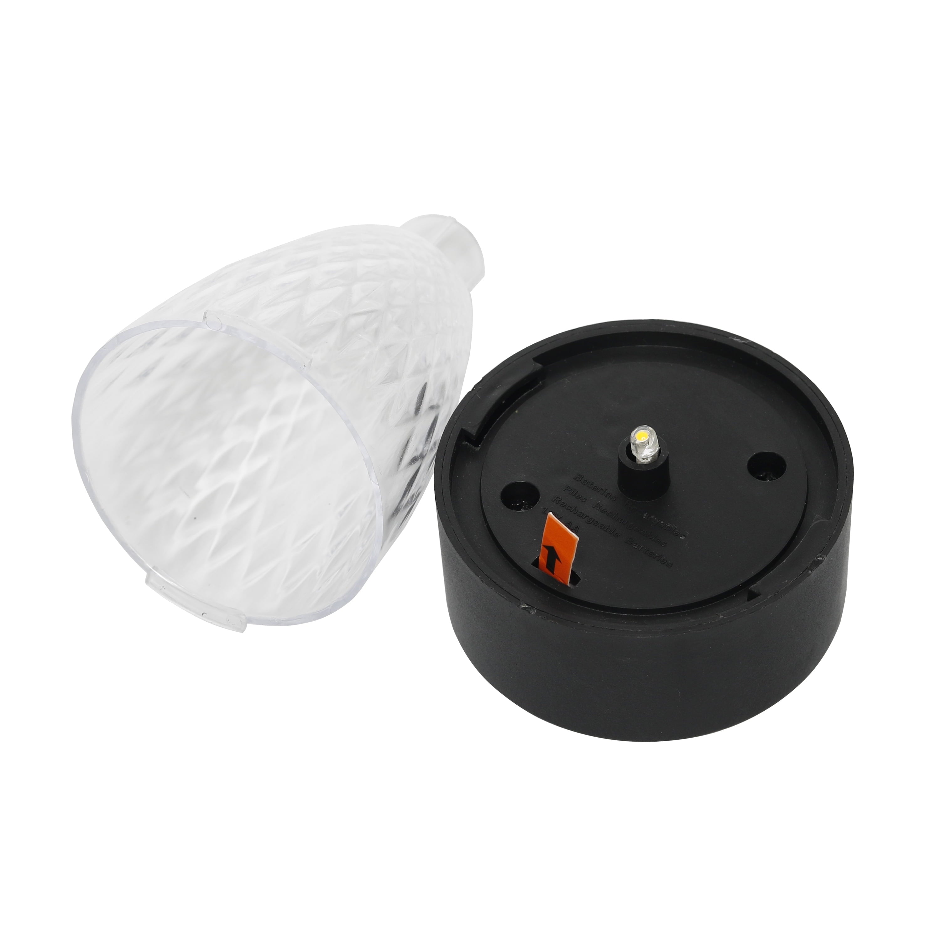 Mainstays Solar Powered Black Tapered LED Path Light, 5 Lumens