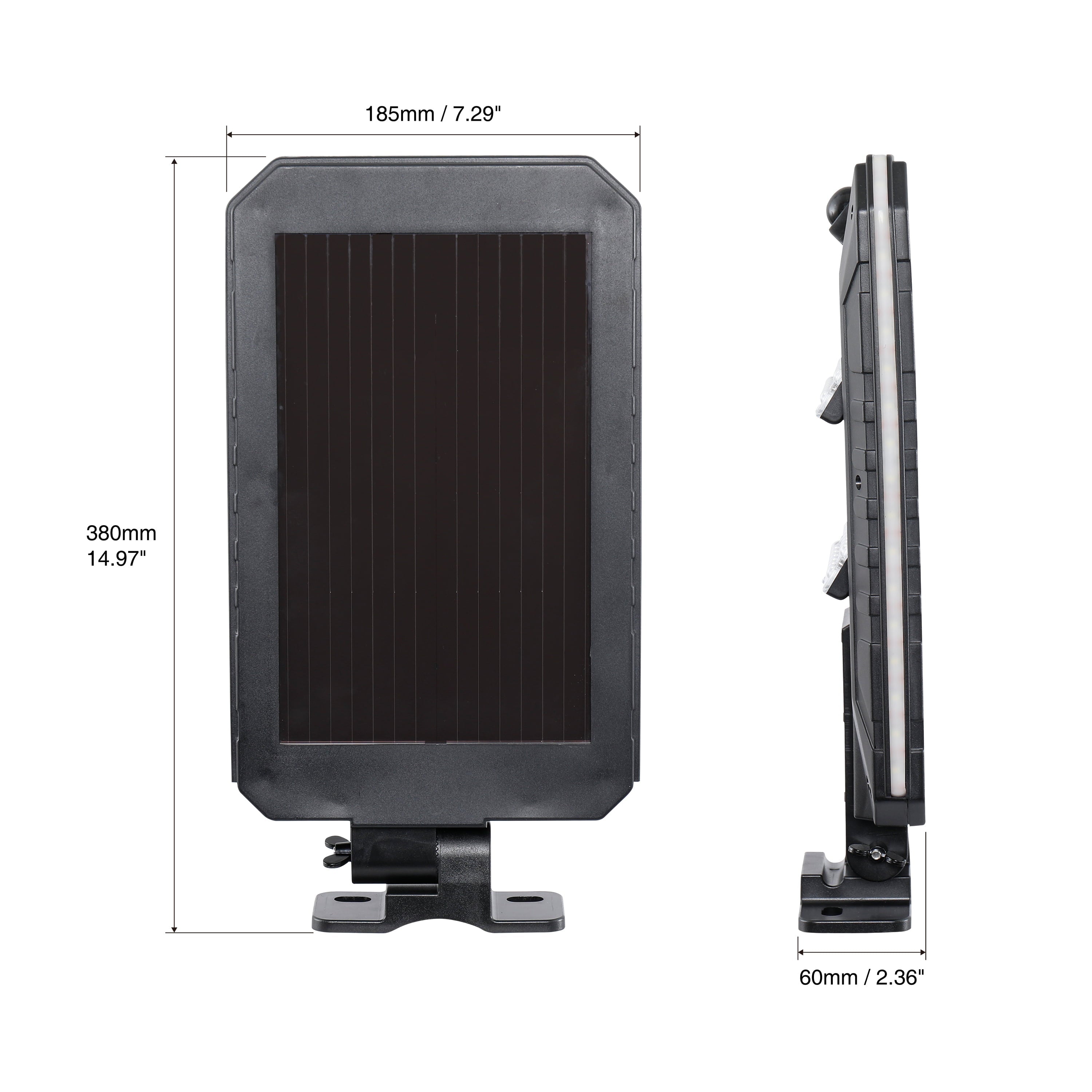 Hyper Tough 1000 Lumen LED Solar Street Light with Standby Lighting Mode Light Band