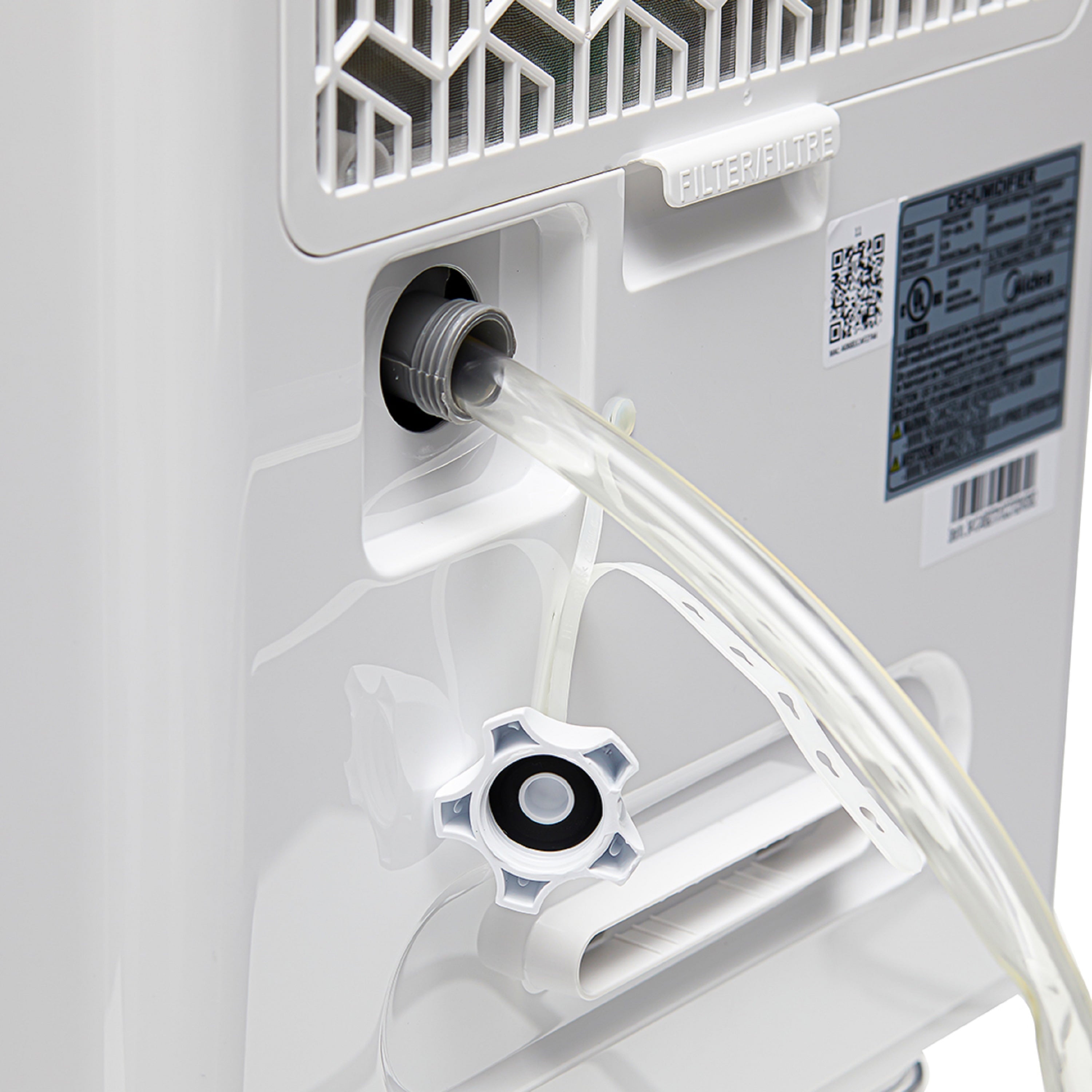 Midea 35-Pint Smart Dehumidifier - Very Damp Rooms, Energy Star, White, MAD35S1WWT