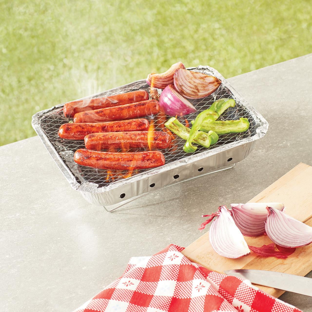 Ozark Trail Disposable Instant Charcoal Grill – 540g Charcoal Content