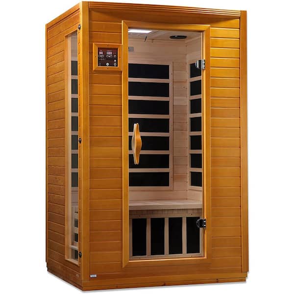 Andora 2-Person Low EMF 6-Heating Panel Ceramic FAR Infrared Therapy Sauna