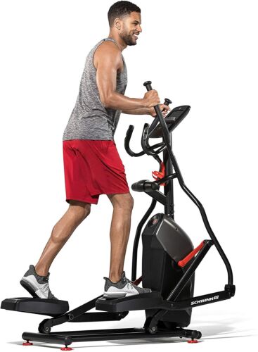 Schwinn 411 Compact Elliptical Machine 18" Stride Heart RATE 16 Levels