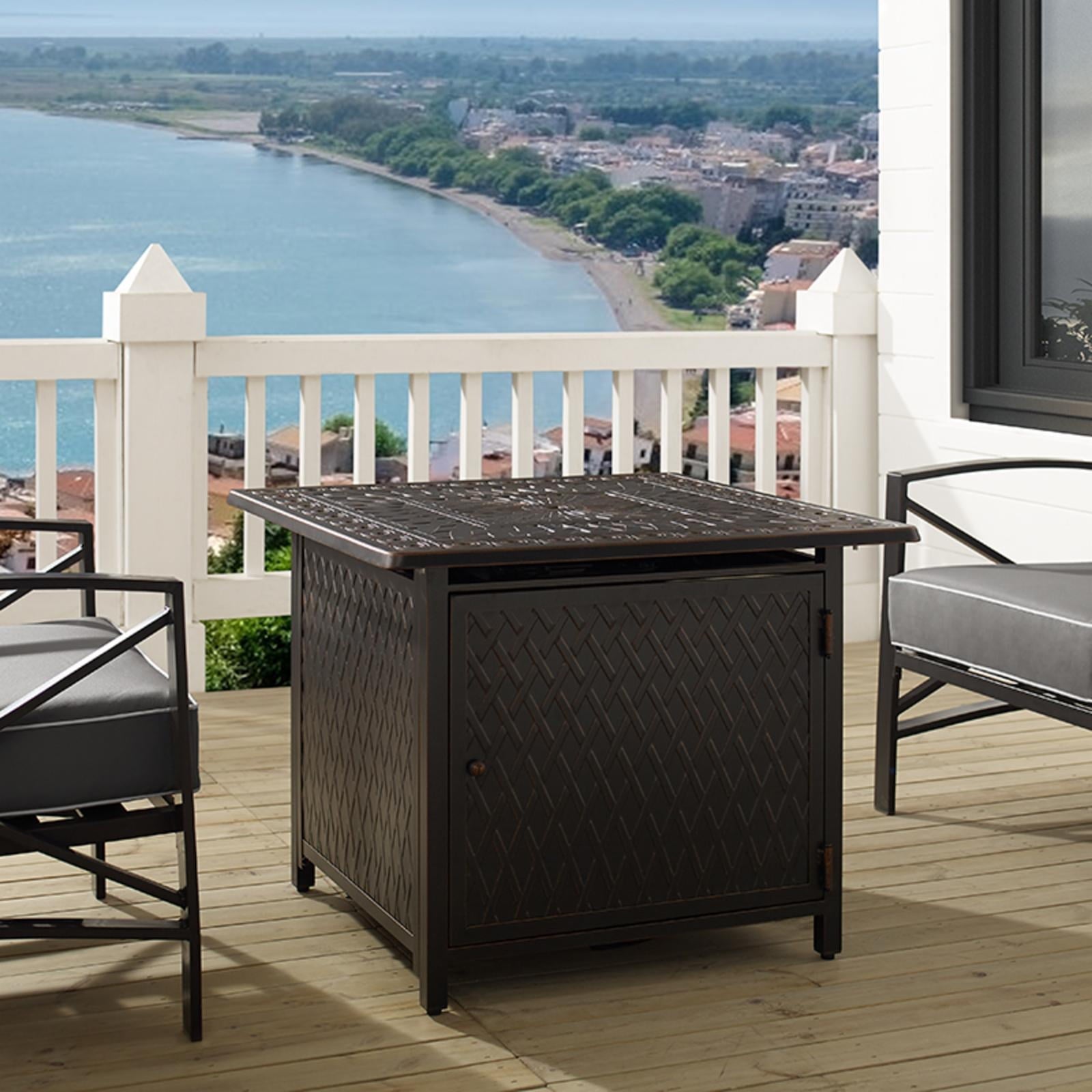 Fire Sense Cartney 32 in. Propane Fire Pit