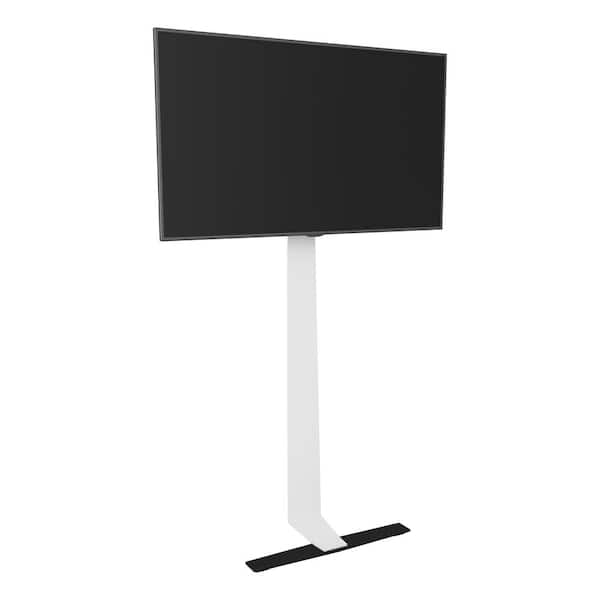 Universal Against the Wall Standing TV Mount in White
