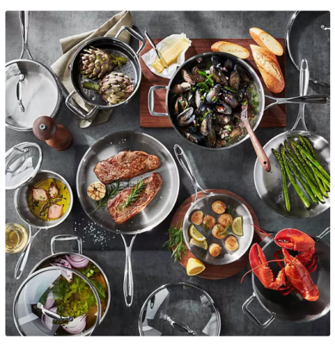 Member's Mark 14-Piece Tri-Ply Cookware Set