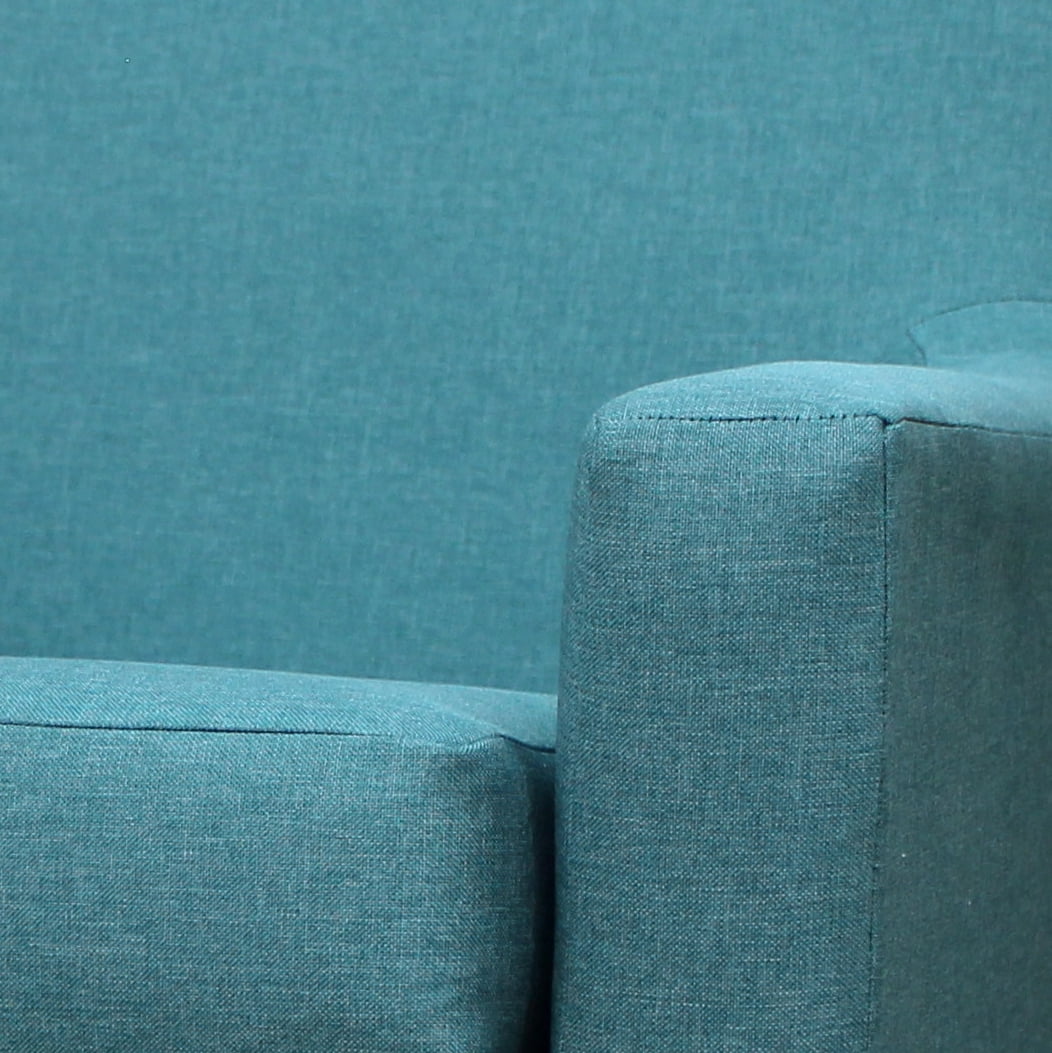 Emma Arm Chair - Leatherette Walnut