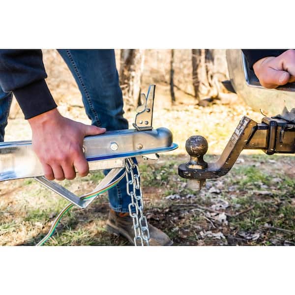 1639 lbs. Payload Capacity 4.5 ft. x 7.5 ft. Galvanized Steel Utility Trailer Kit with Bed Tilt and Collapsing Ends