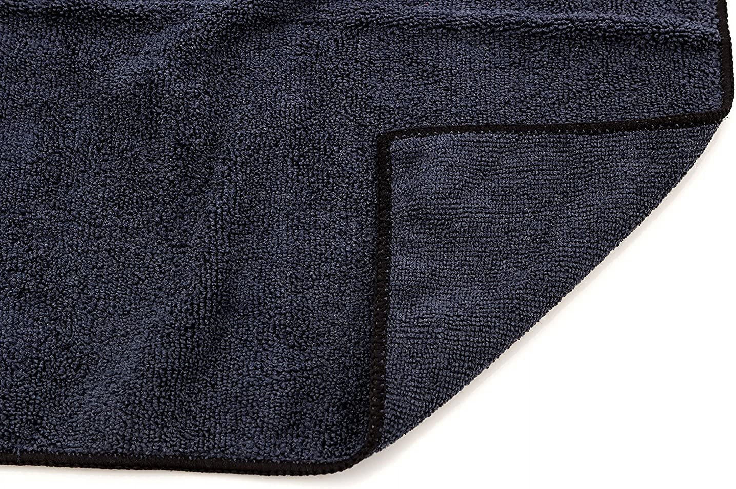 Black Microfiber Towels 16 inch X 16 inch