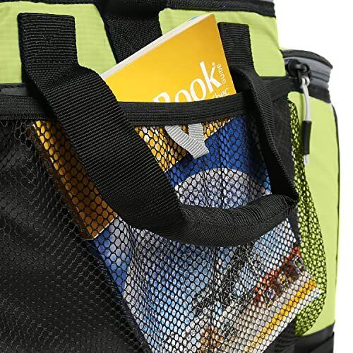 Titan Deep Freeze Wheeled Cooler - 60 Can Rolling Cooler - Citrus Green - Coo...