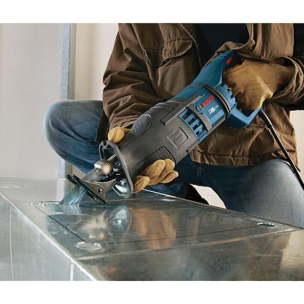 14 Amp Corded 1-1/8 in. Variable Speed Stroke Reciprocating Saw with Carrying Bag and Vibration Control