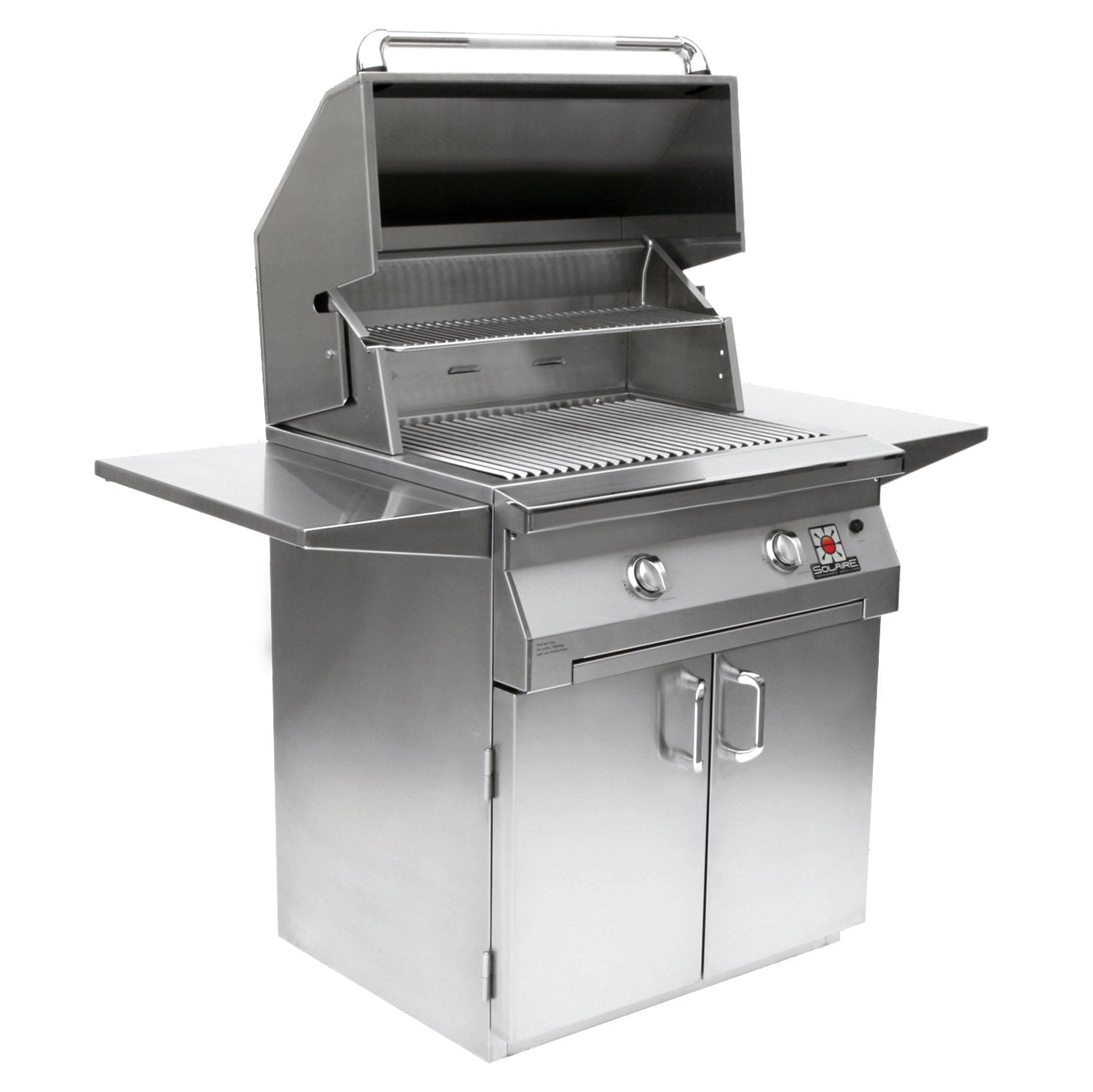 Solaire InfraVection Freestanding Grill, Standard Cart, 30-Inches, Natural Gas