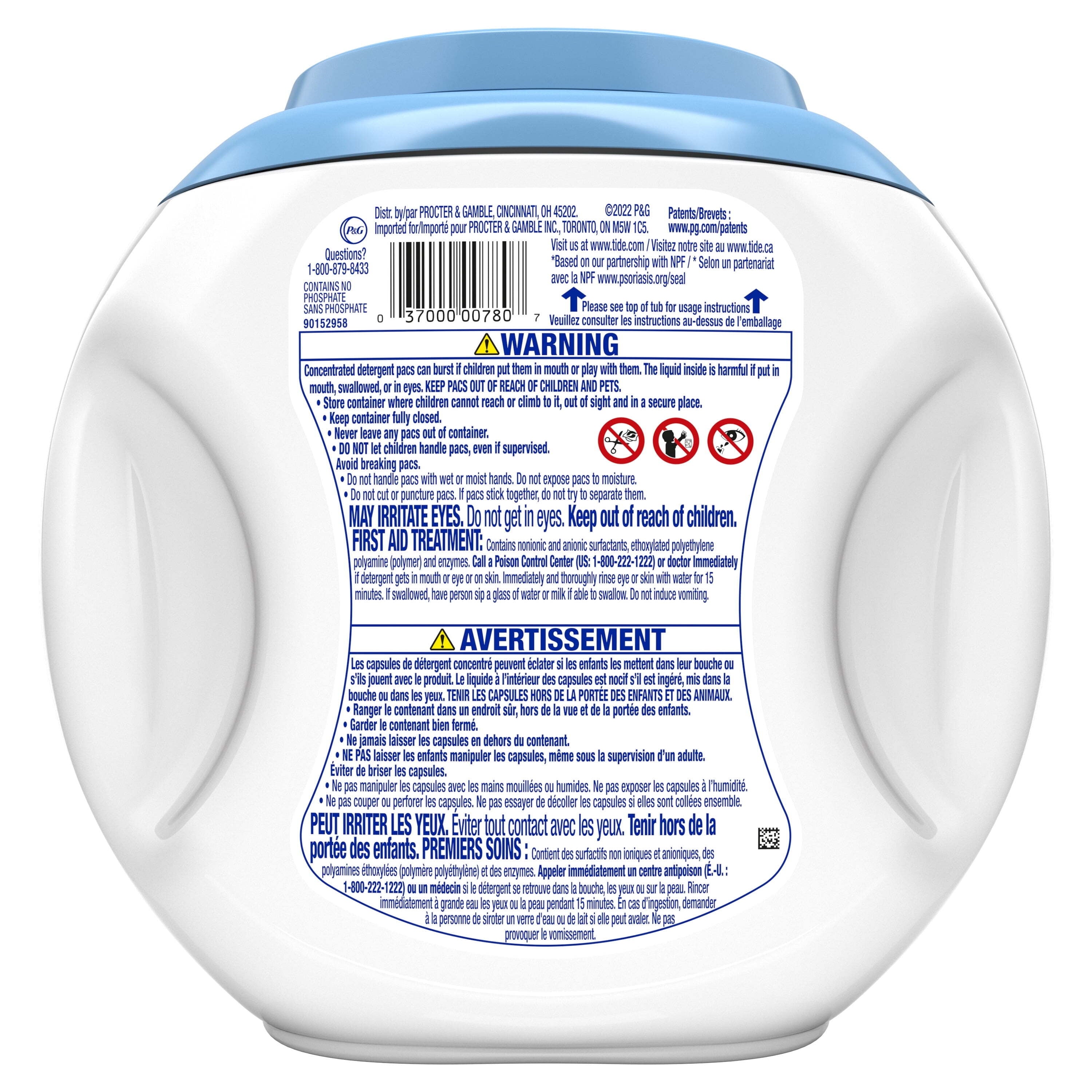 Tide PODS and Gentle, Liquid Laundry Detergent, HE Compatible, 57 Count, Hypoallergenic, Unscented