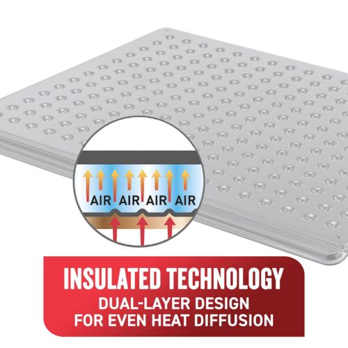 AirBake Natural 2 Pack Cookie Sheet Set, 16 x 14 in