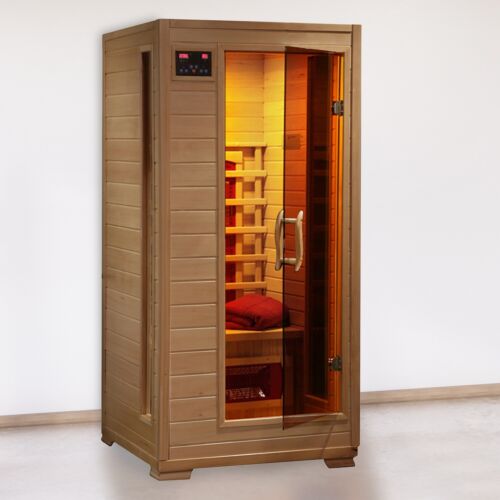 HeatWave Buena Vista 1-2 Person Hemlock Infrared Sauna with Hemlock