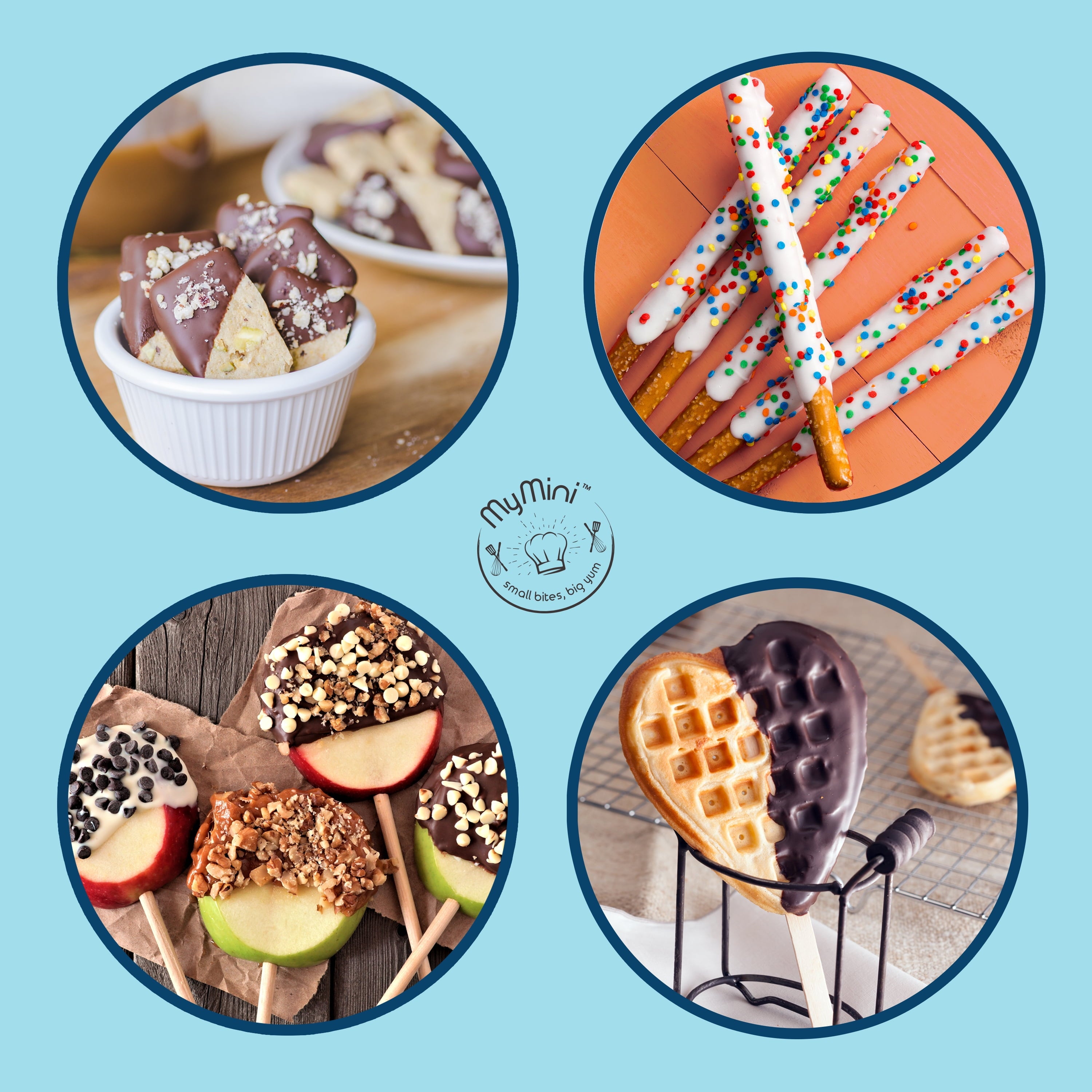 MyMini Dipping Pot Food Warmer, Red (5.9