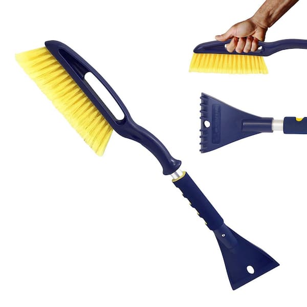 25 in. Heavy-Duty Snow Brush with Ice Scraper (2-Pack)