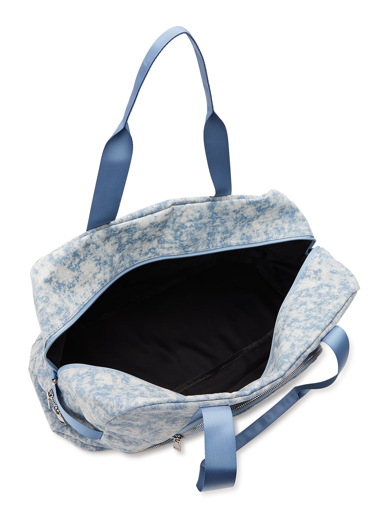 No Boundaries Women's Dome Weekender Duffel Bag, Denim