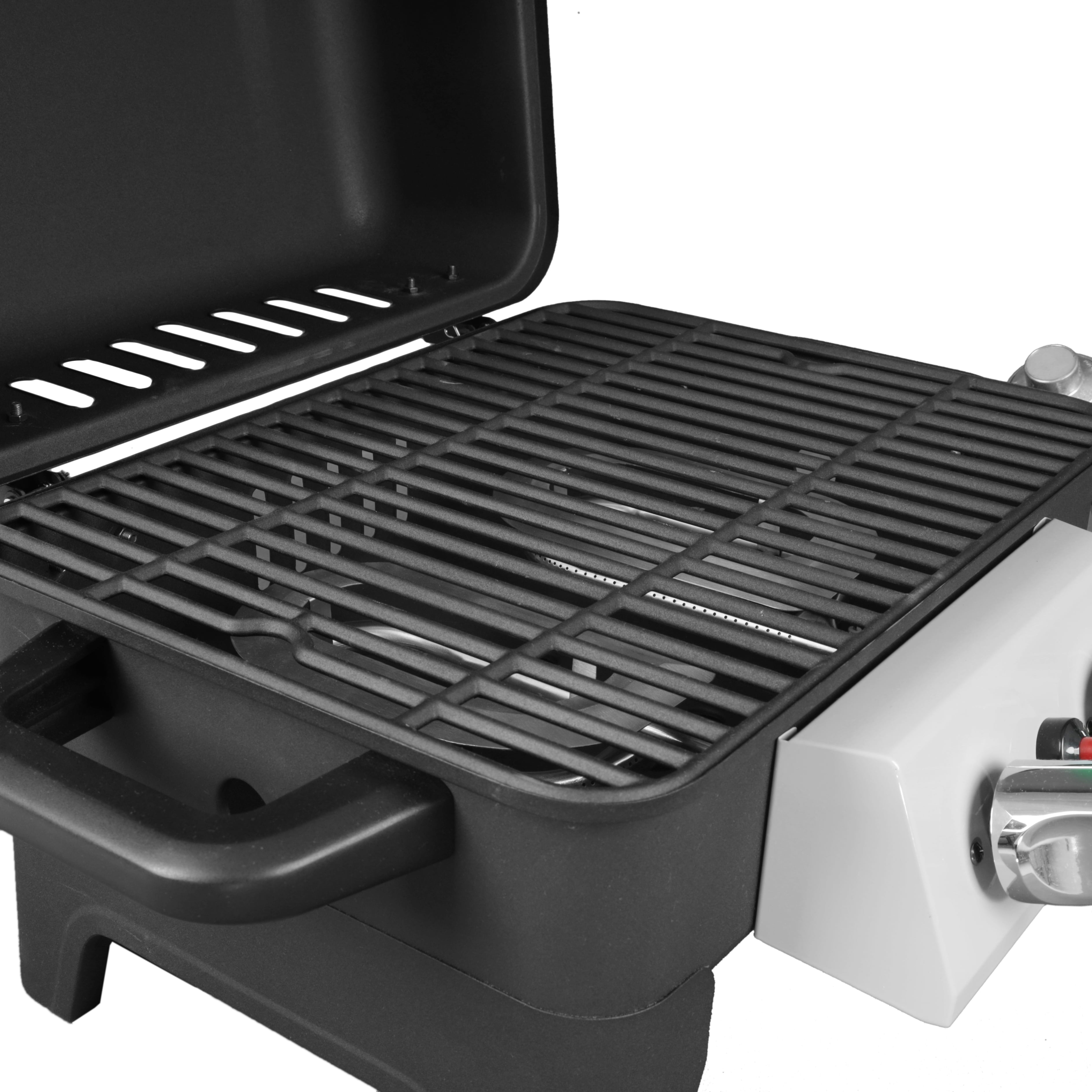 Trail 2 Burner Portable Propane Gas Grill, GBT2226W, Black