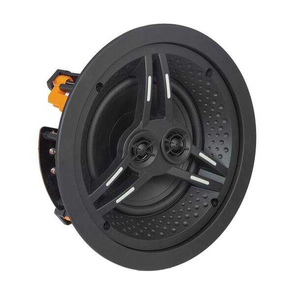 E Series 100-Watt-Continuous-Power In-Ceiling Dual-Tweeter with 6-1/2 in. Cone Woofer