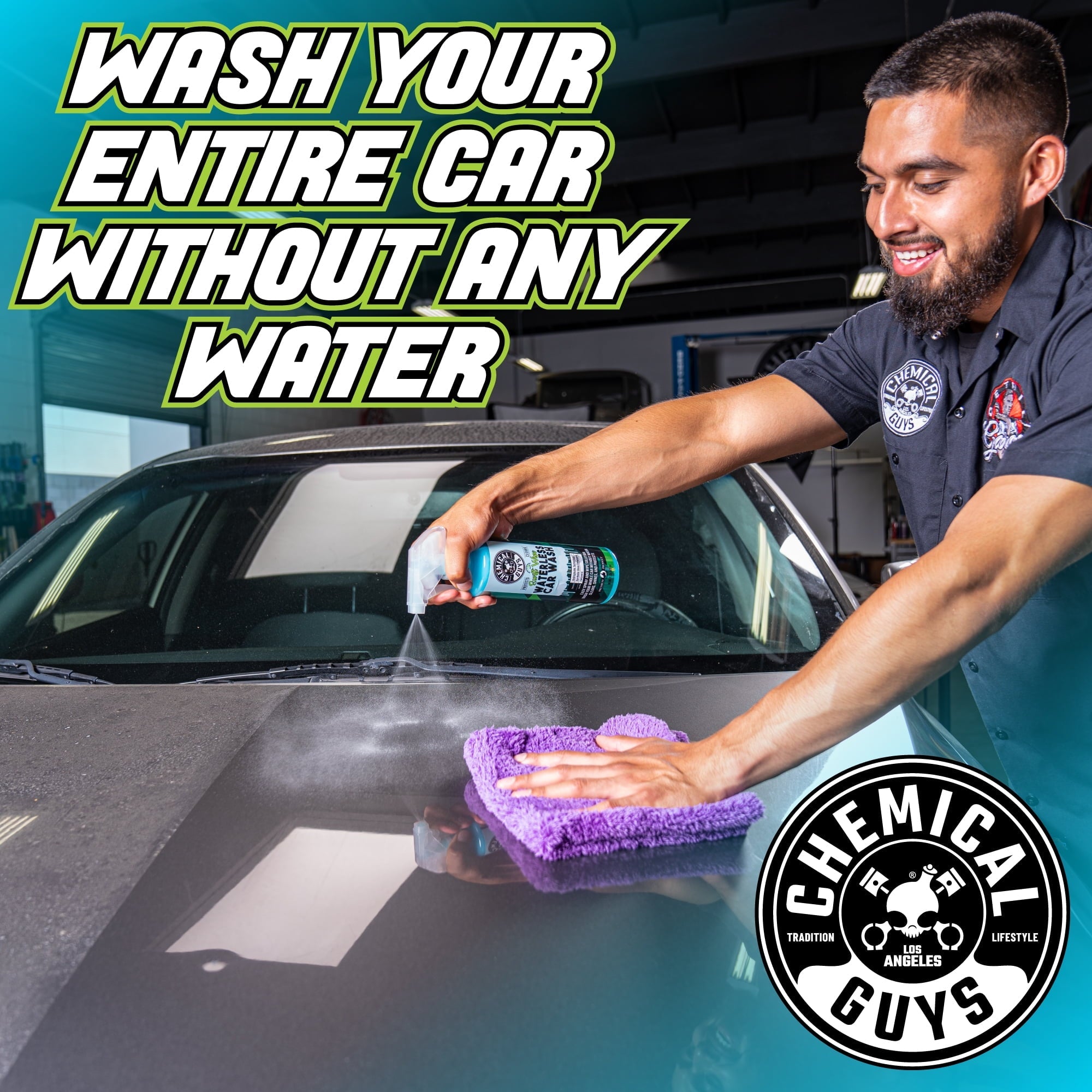Chemical Guys CWS20916 Swift Wipe Sprayable Waterless Car Wash 16 oz