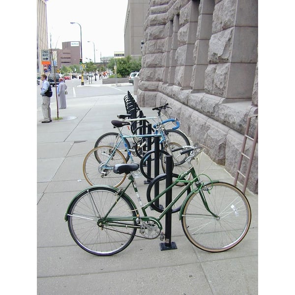 Bike Hitch Powder Coated In-Ground Mount