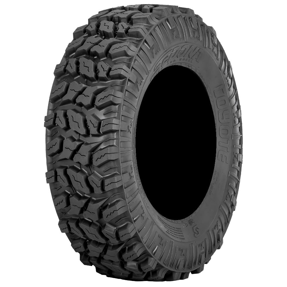 Full set of Sedona Coyote 25x8-12 and 25x10-12 ATV Tires (4)
