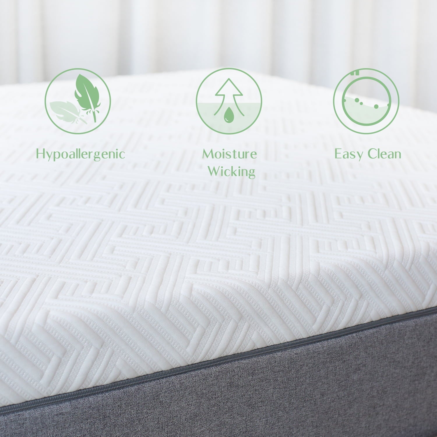 10 inch Cooling Gel Memory Foam Mattress in a Box, Queen Mattress