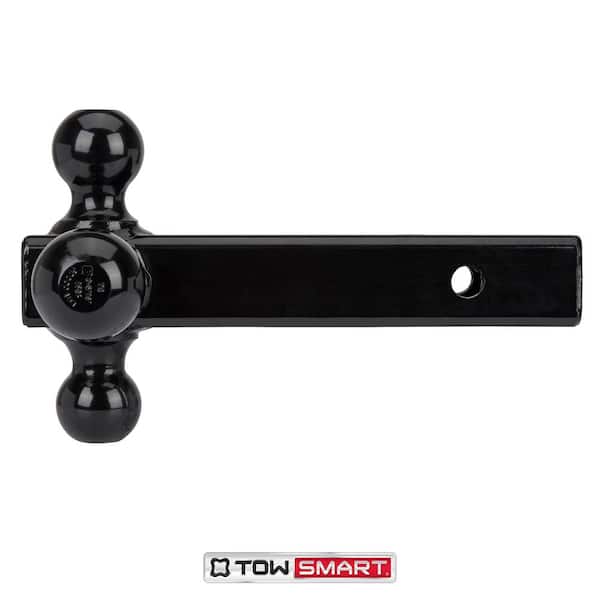 Up to 14,000 lb. 1-7/8 in., 2 in, and 2-5/16 in. Ball Diameters Trailer Tri-Ball Mount with Hook