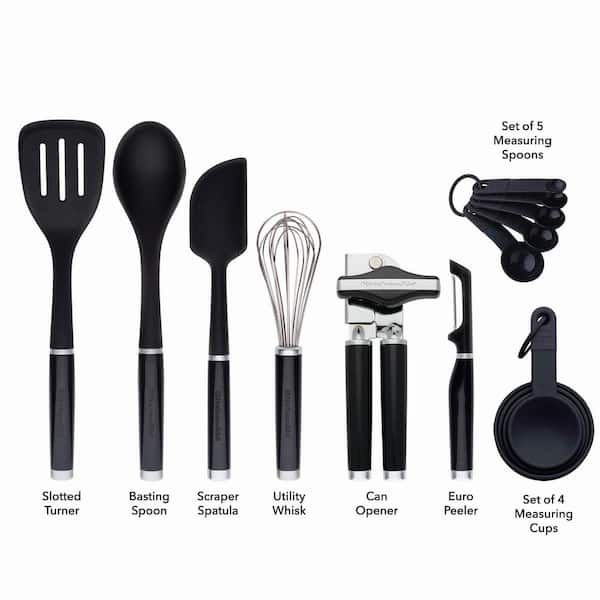 15-Piece Black Classic Tool and Gadget Set