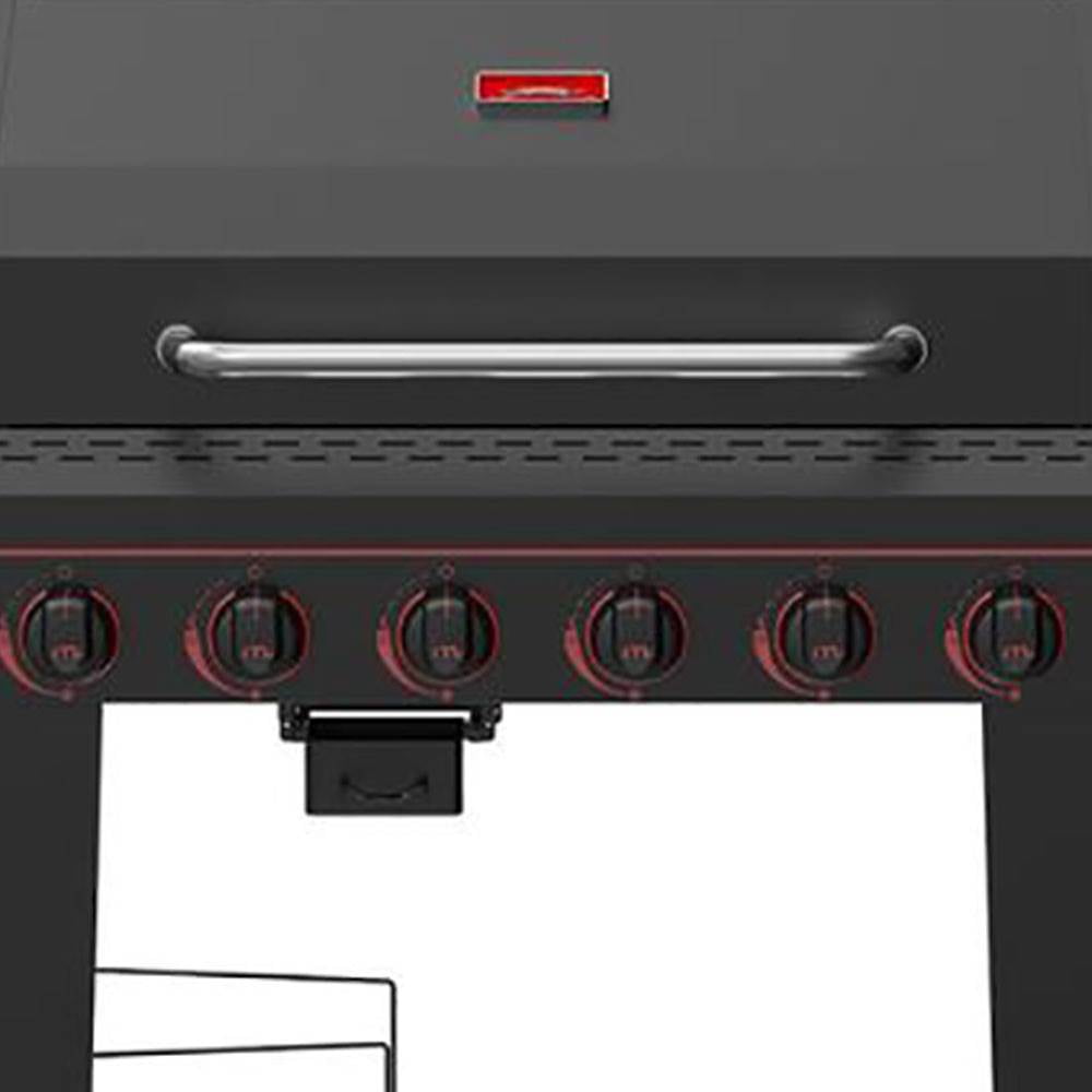 Megamaster 6-Burner 753 Sq. Inch Gas Grill w/ Built In Thermometer