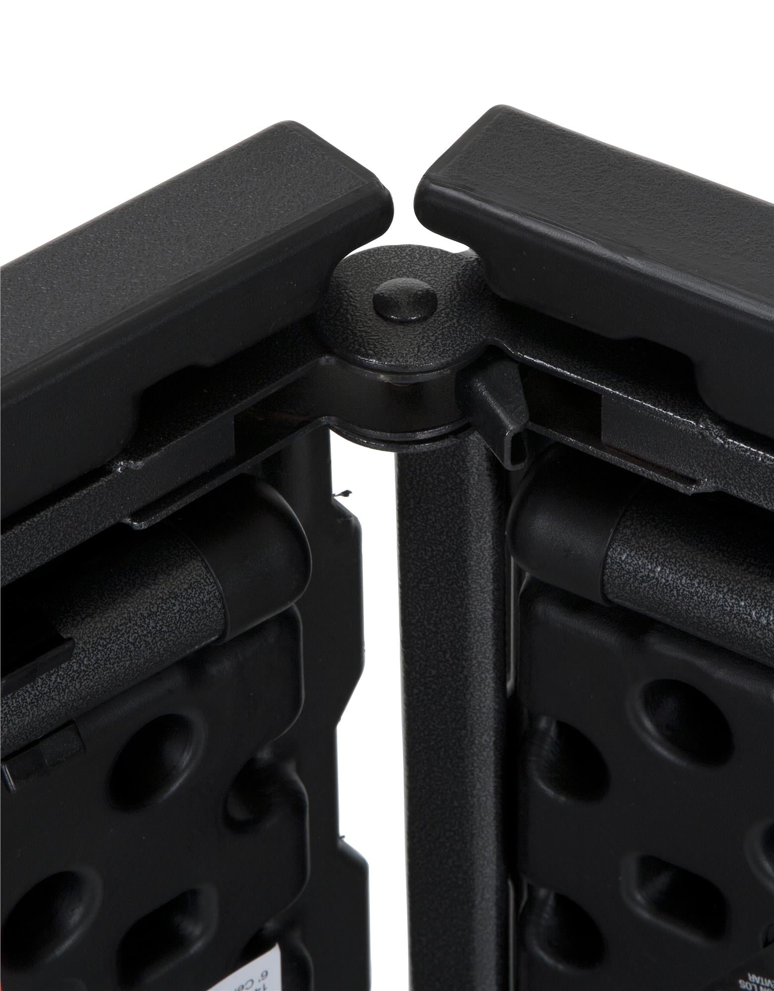 Cosco 6 Foot Centerfold Folding Table, Black