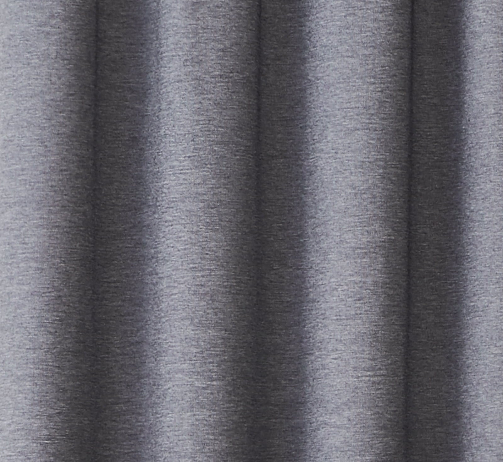 Your Zone Chambray Gray Blackout Window Curtain Panel Pair, 38