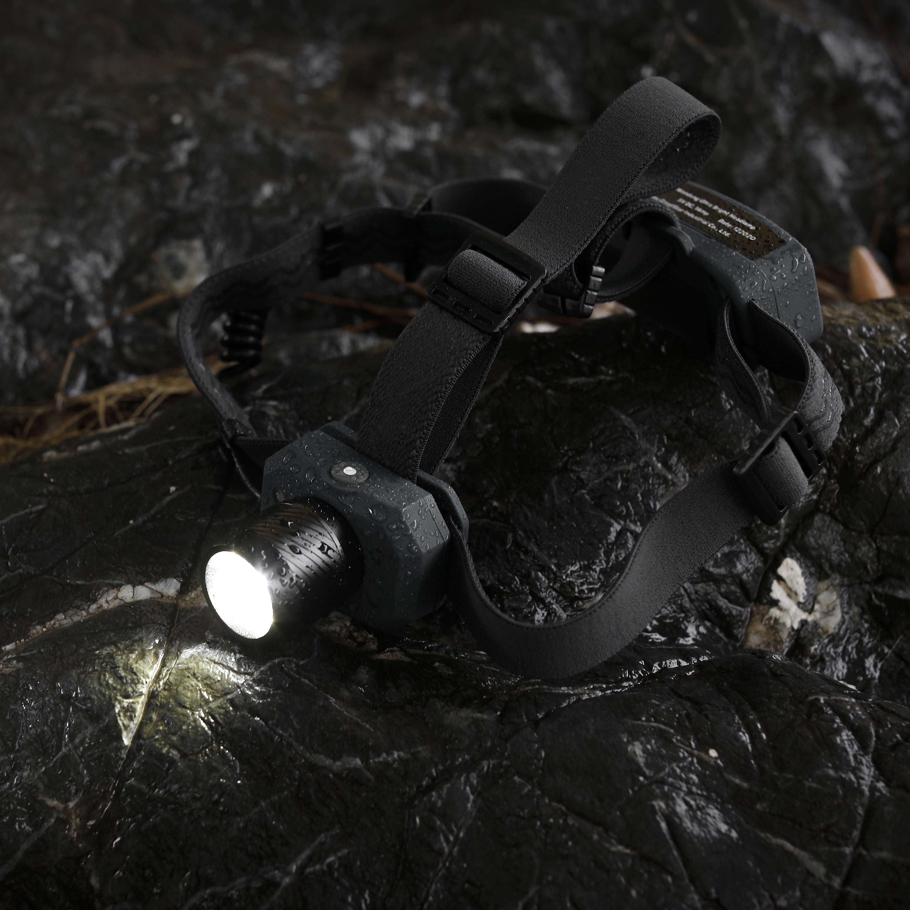 Swiss Tech Rechargeable 500 Lumens LED Headlamp, IPX4 Weatherproof, UV Blood Tracker