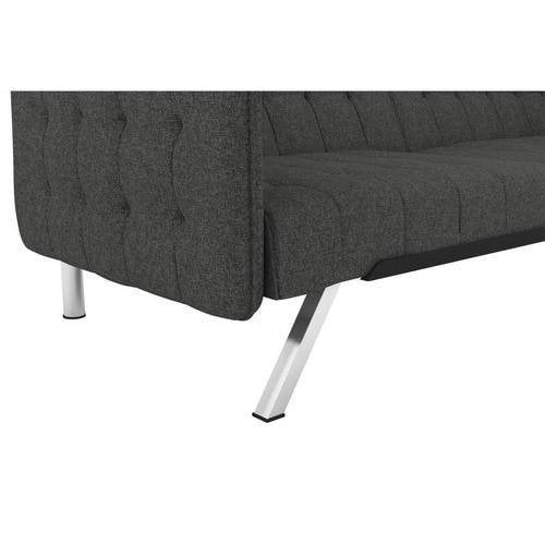 Desert Fields Emily Convertible Sofasleeper, Gray Linen