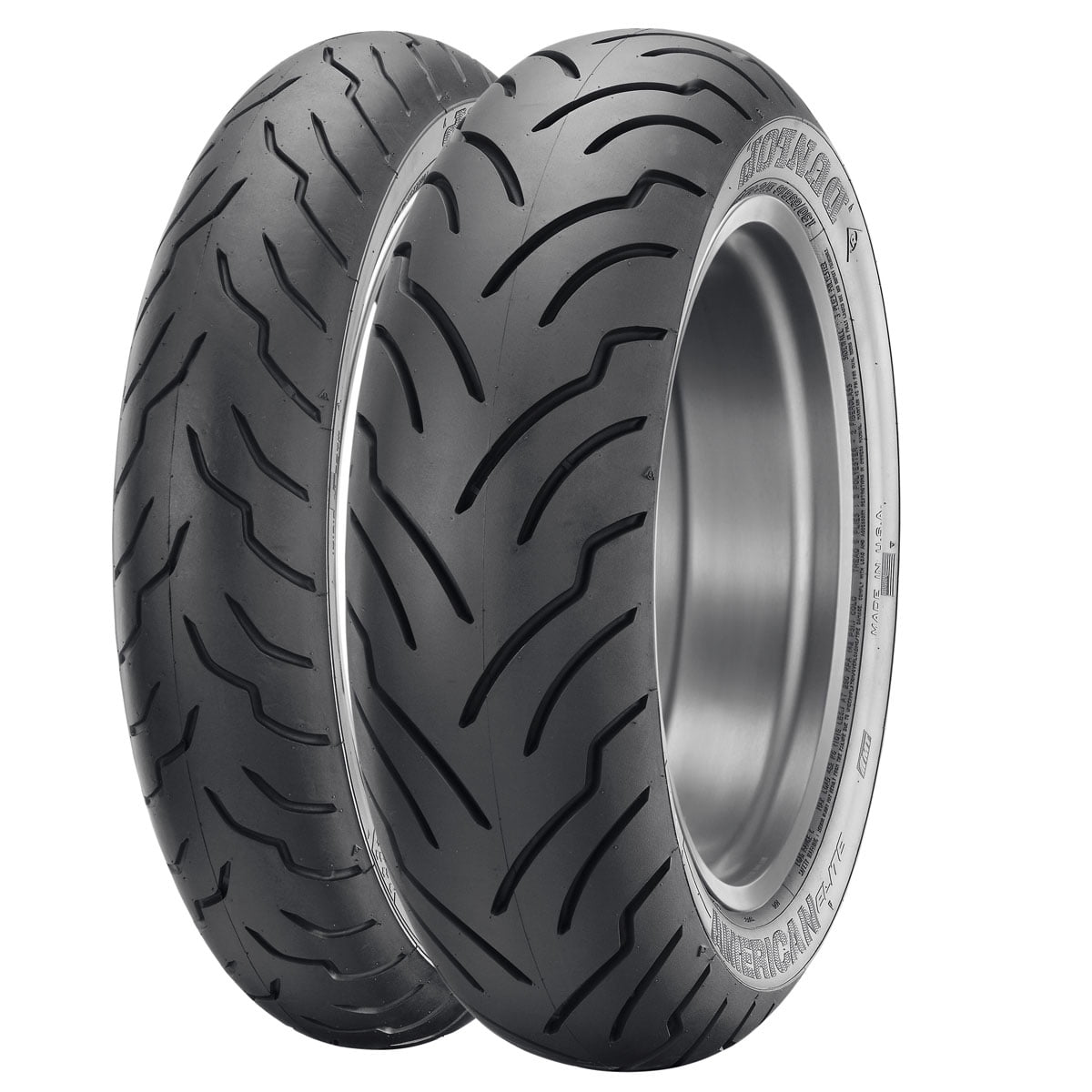 Dunlop American Elite Front Motorcycle Tire 130/80B-17 (65H) Black Wall