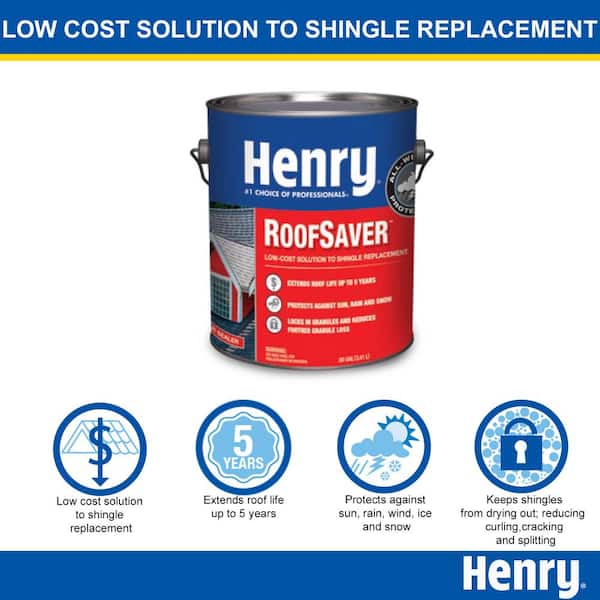 812 RoofSaver Clear Sealer Shingle Coating 0.90 gal.