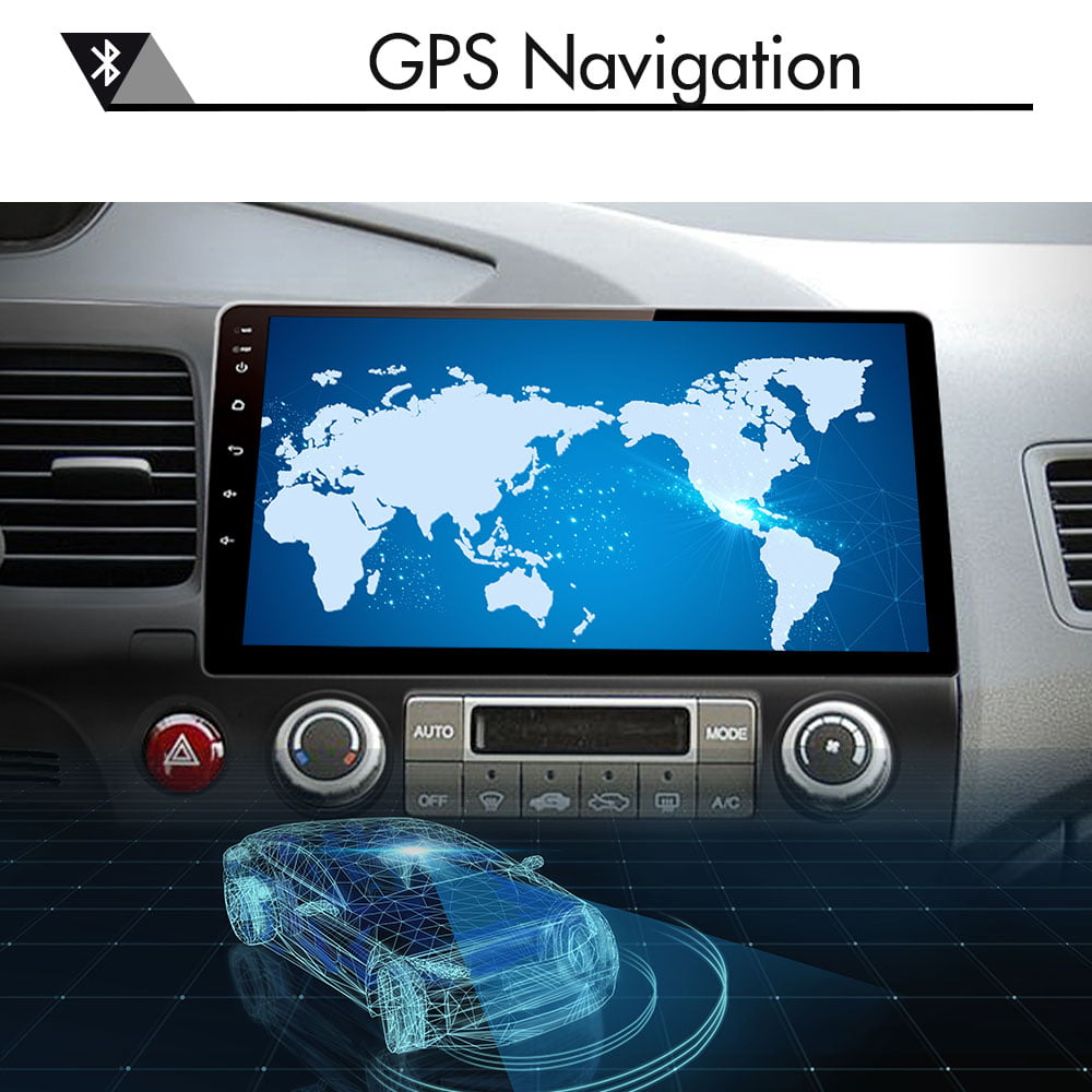 AWESAFE Car Radio Stereo,double din car stereo for Chevrolet Chevy Malibu 2013 2014 2015 Compatible with 10 Inch HD LCD Touchscreen Monitor GPS Navigation Bluetooth DSP Split Screen