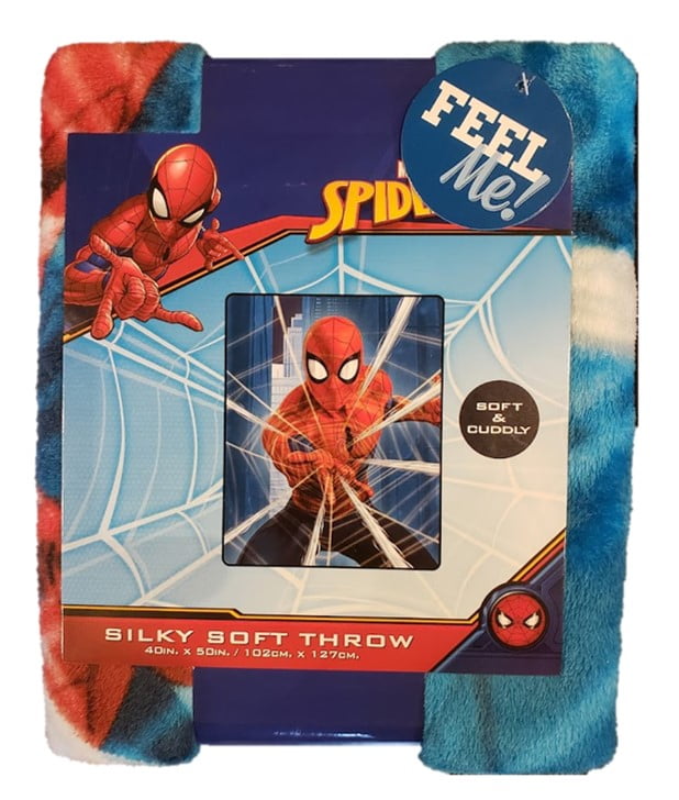Spider-Man Silk Touch Throw Blanket, 