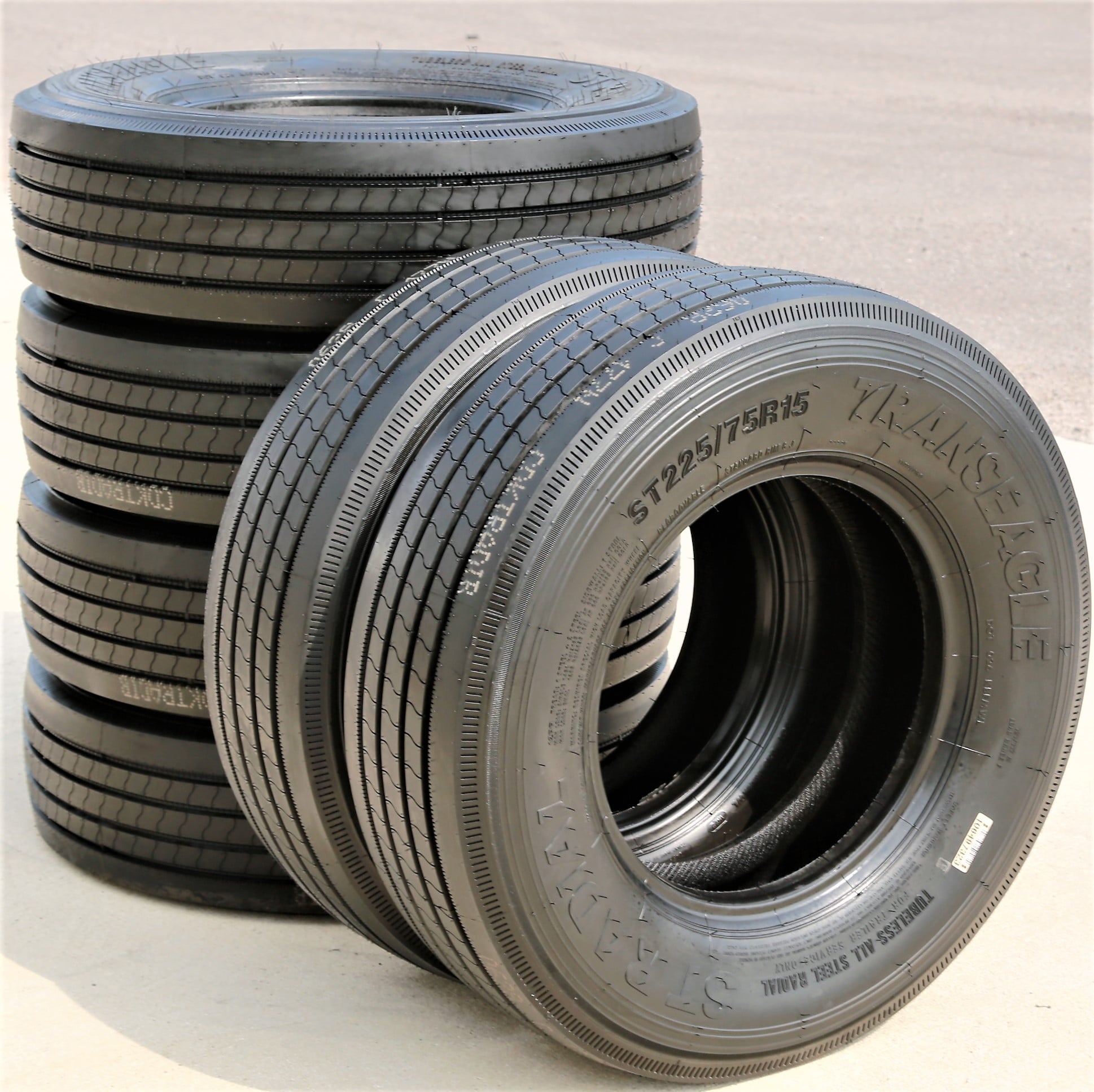 Transeagle All Steel ST Radial 225/75R15 Load F 12 Ply Trailer Tire