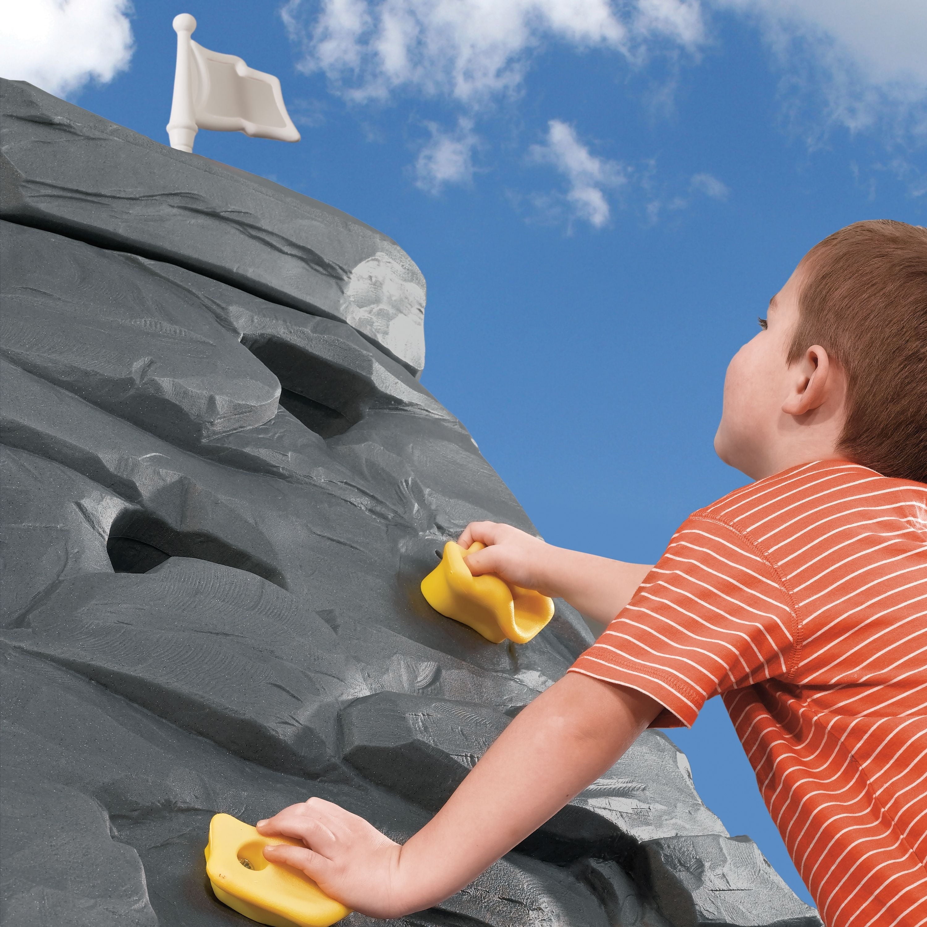 Step2 Skyward Summit Rock Climbing Wall, Grey