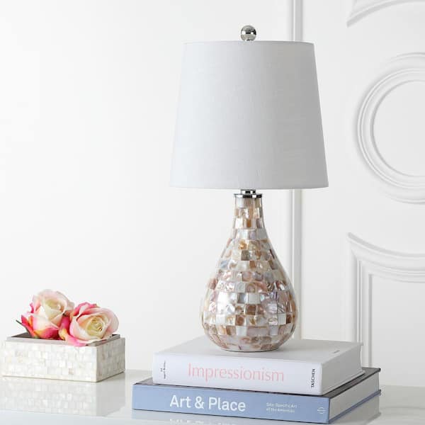Mona 20.5 in. Seashell Mini Table Lamp
