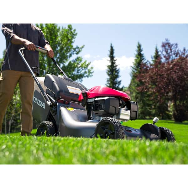 21 in. 3-in-1 Variable Speed Gas Walk Behind Self-Propelled Lawn Mower with Auto Choke