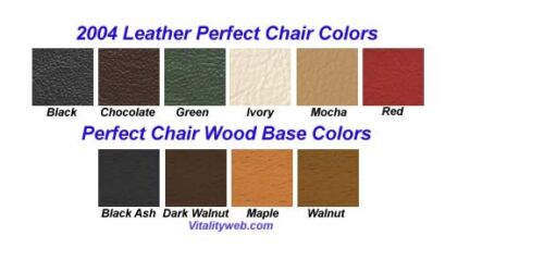 Human Touch PC-610 Omni-Motion Perfect Chair Black SofHyde Vinyl Pad Set Only