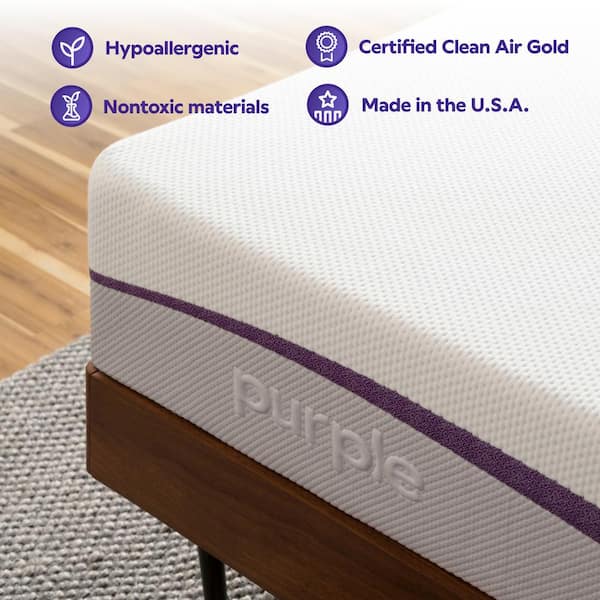 Mattress Full Medium Firm GelFlex Grid 9.25 in. Mattress