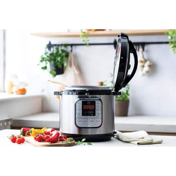 6.3 Qt. Black Electric 10-in-1 Multi-Cooker