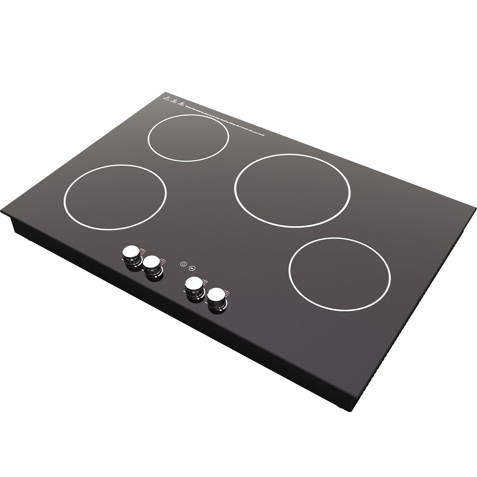 BENTISM Electric Induction Cooktop Built-in Stove Top 30in 4 Burners 220V