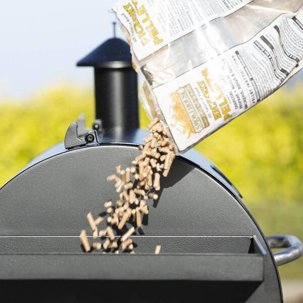 694 sq. in. Pellet Grill and Smoker in Bronze