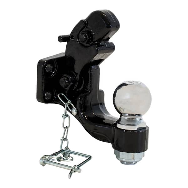 8-Ton Combination Ball and Pintle Hitch with Mounting Kit